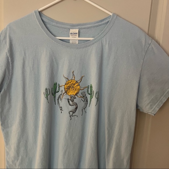 Vintage Southwest women’s short sleeve graphic tee shirt | size 2XL - Picture 8 of 12